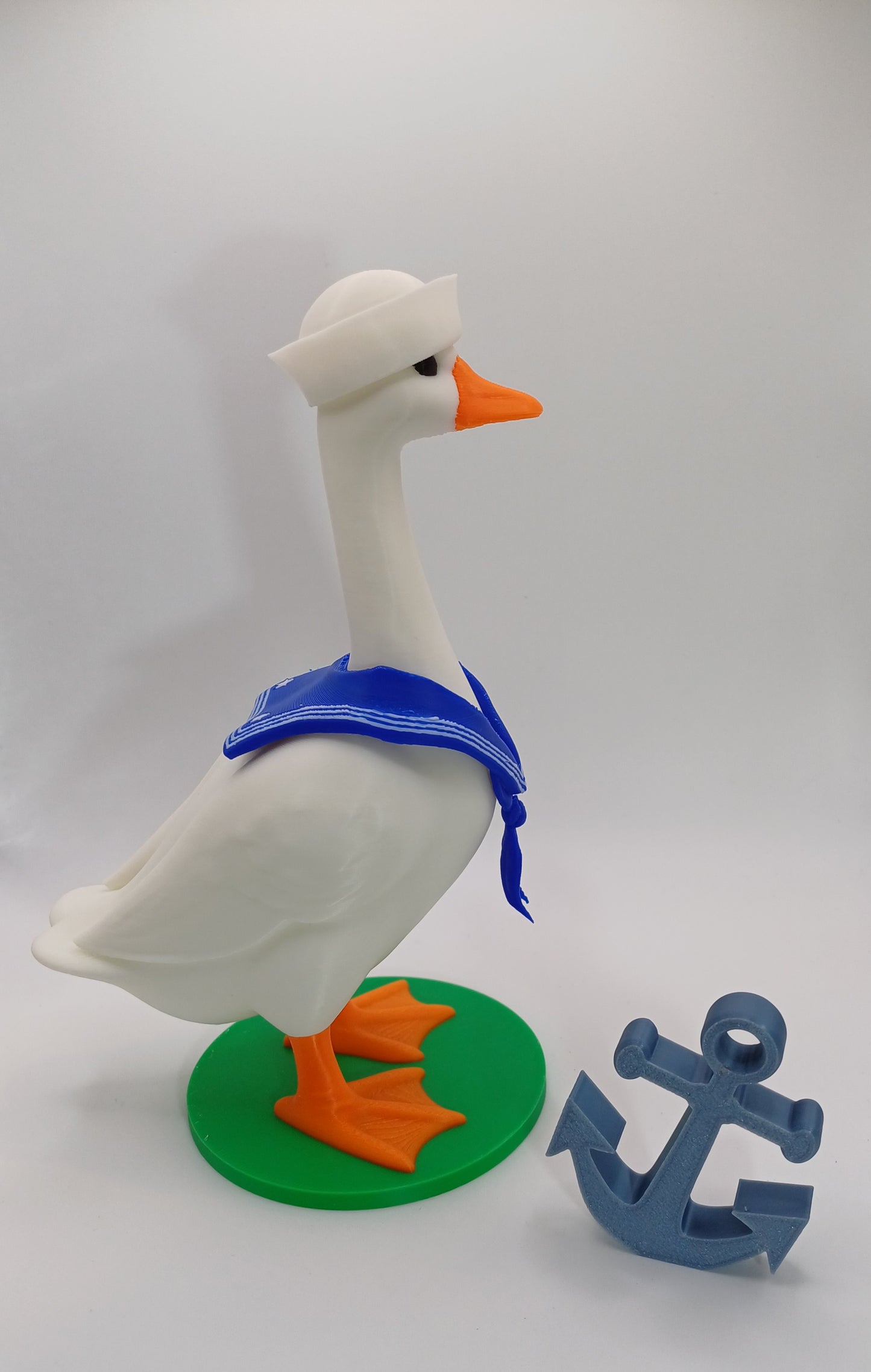 Desk Goose Navy Sailor Goose