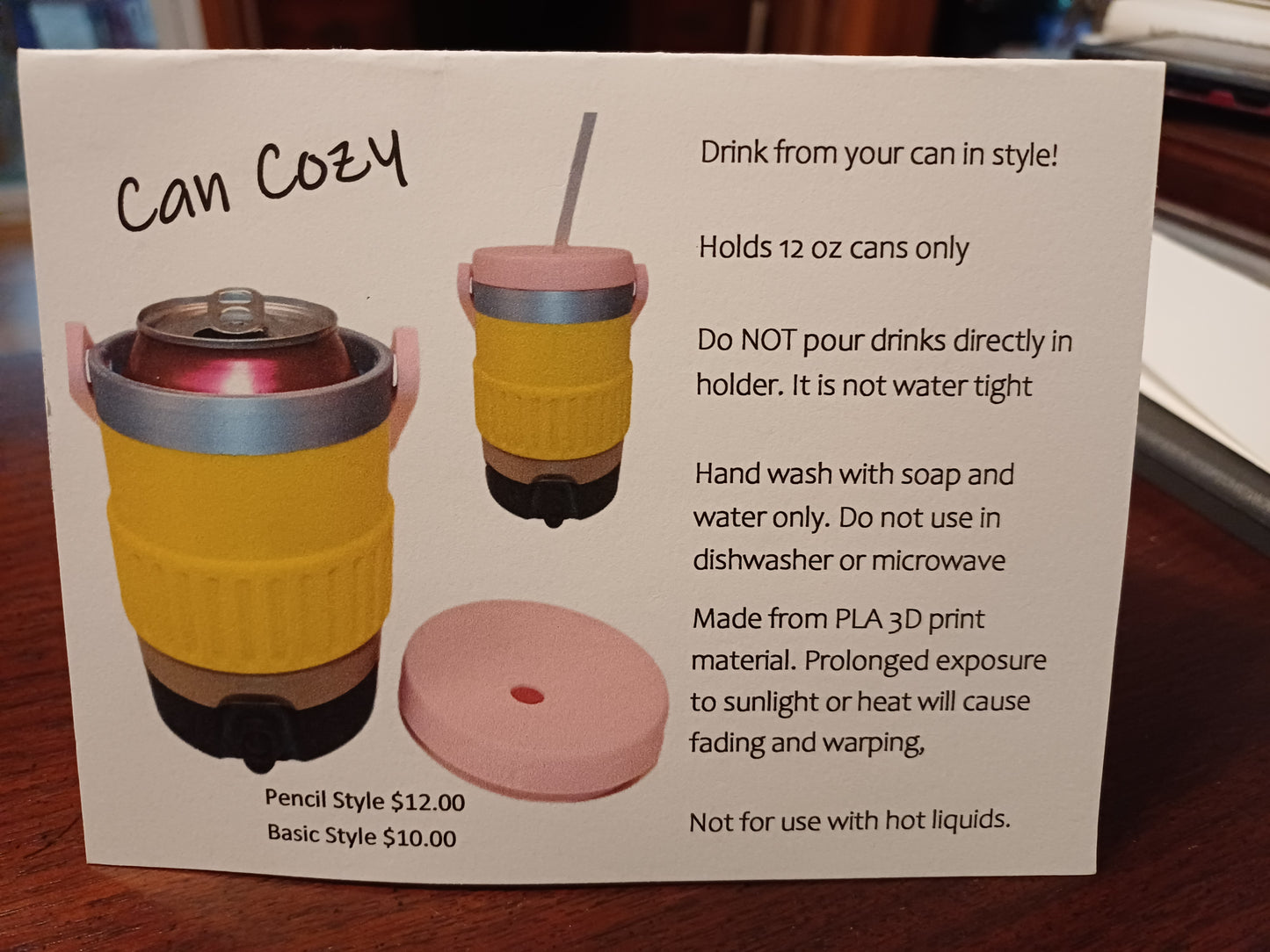 Can Cozy for 12oz cans