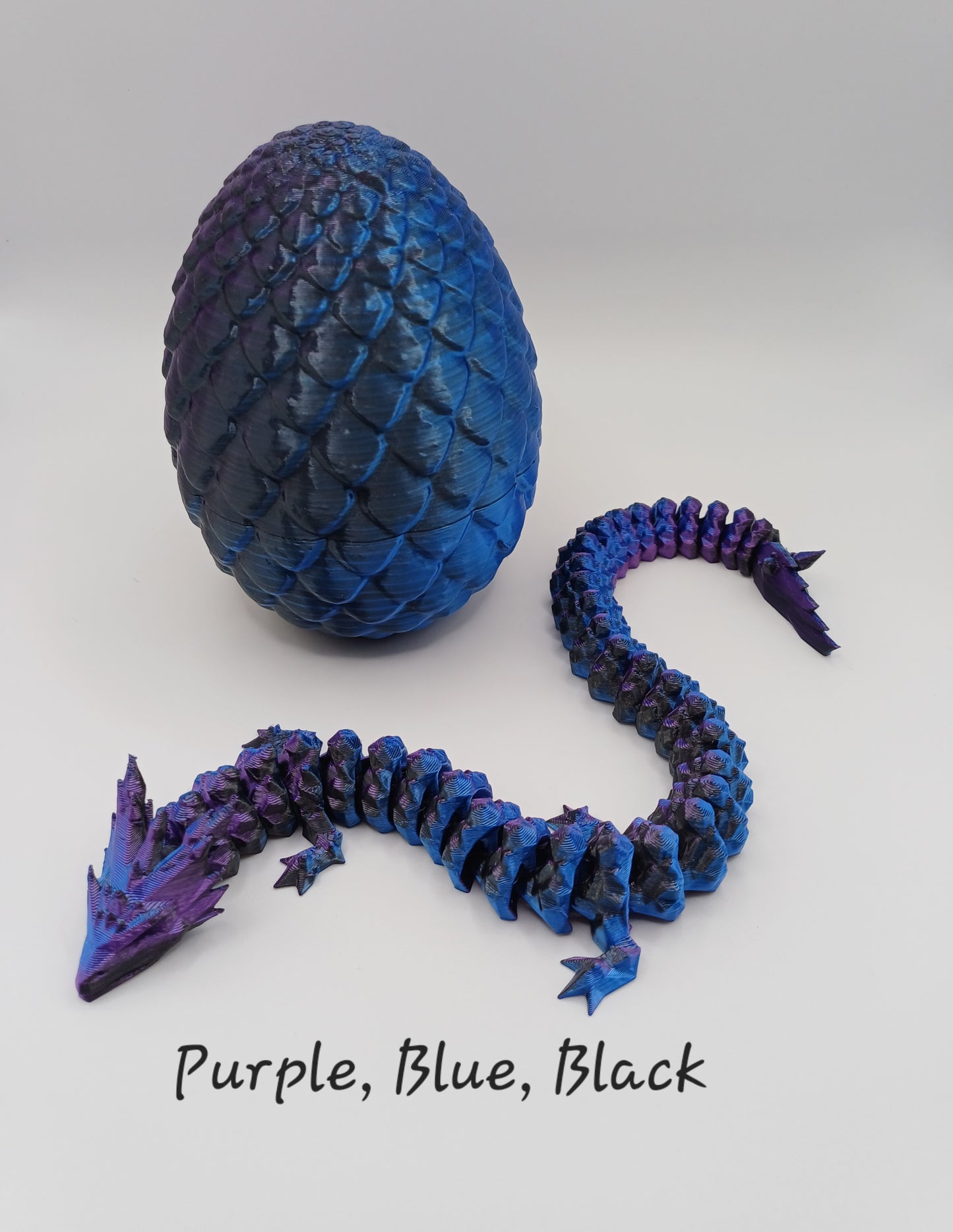 Dragon egg with crystal dragon